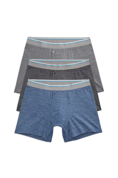 3-Pack AIRKNITˣ Boxer Briefs - With Fly