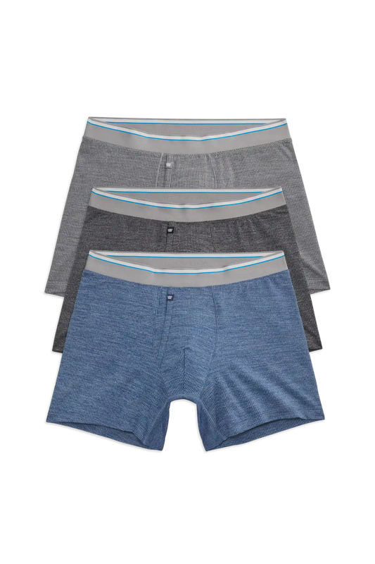 3-Pack AIRKNITˣ Boxer Briefs - With Fly