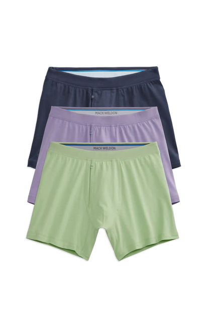 3-Pack SILVER Boxer Briefs