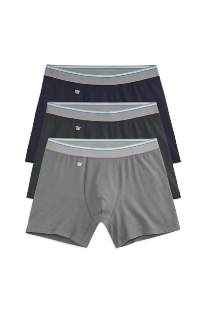 3-Pack AIRKNITˣ Cotton Boxer Briefs