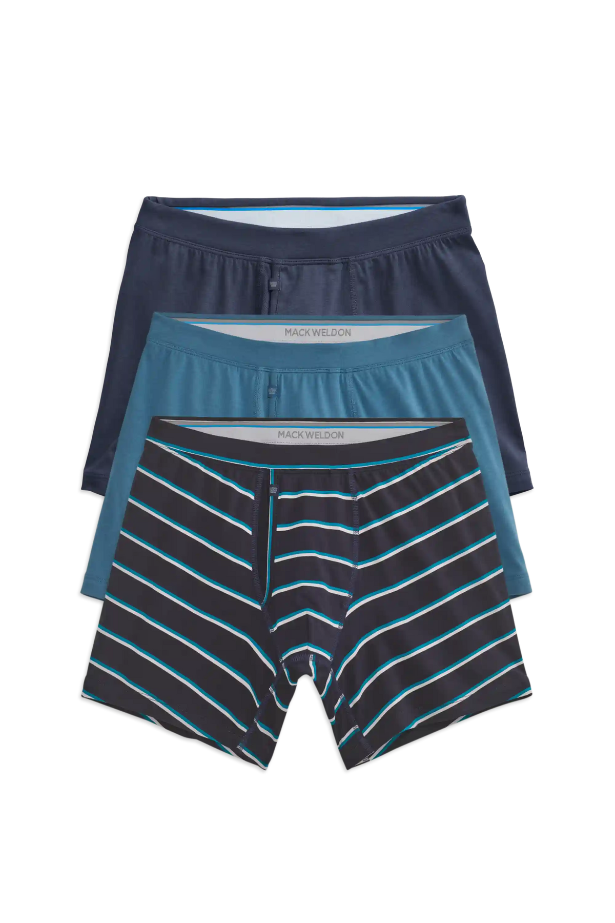 3-Pack SILVER Boxer Briefs