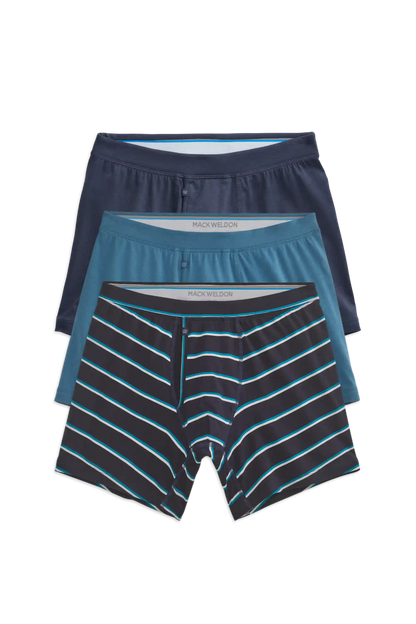 3-Pack SILVER Boxer Briefs