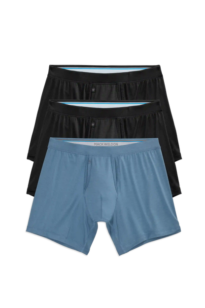 3-Pack SILVER HD Boxer Briefs