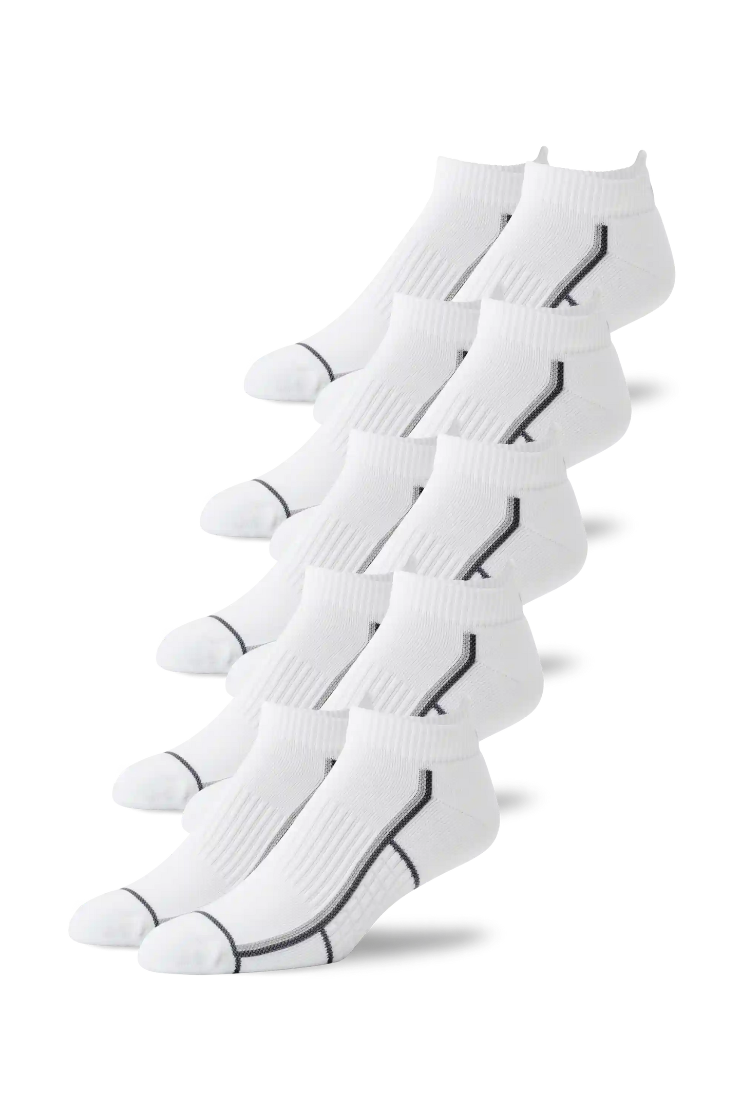 5-Pack AIRKNITˣ High Ankle Socks