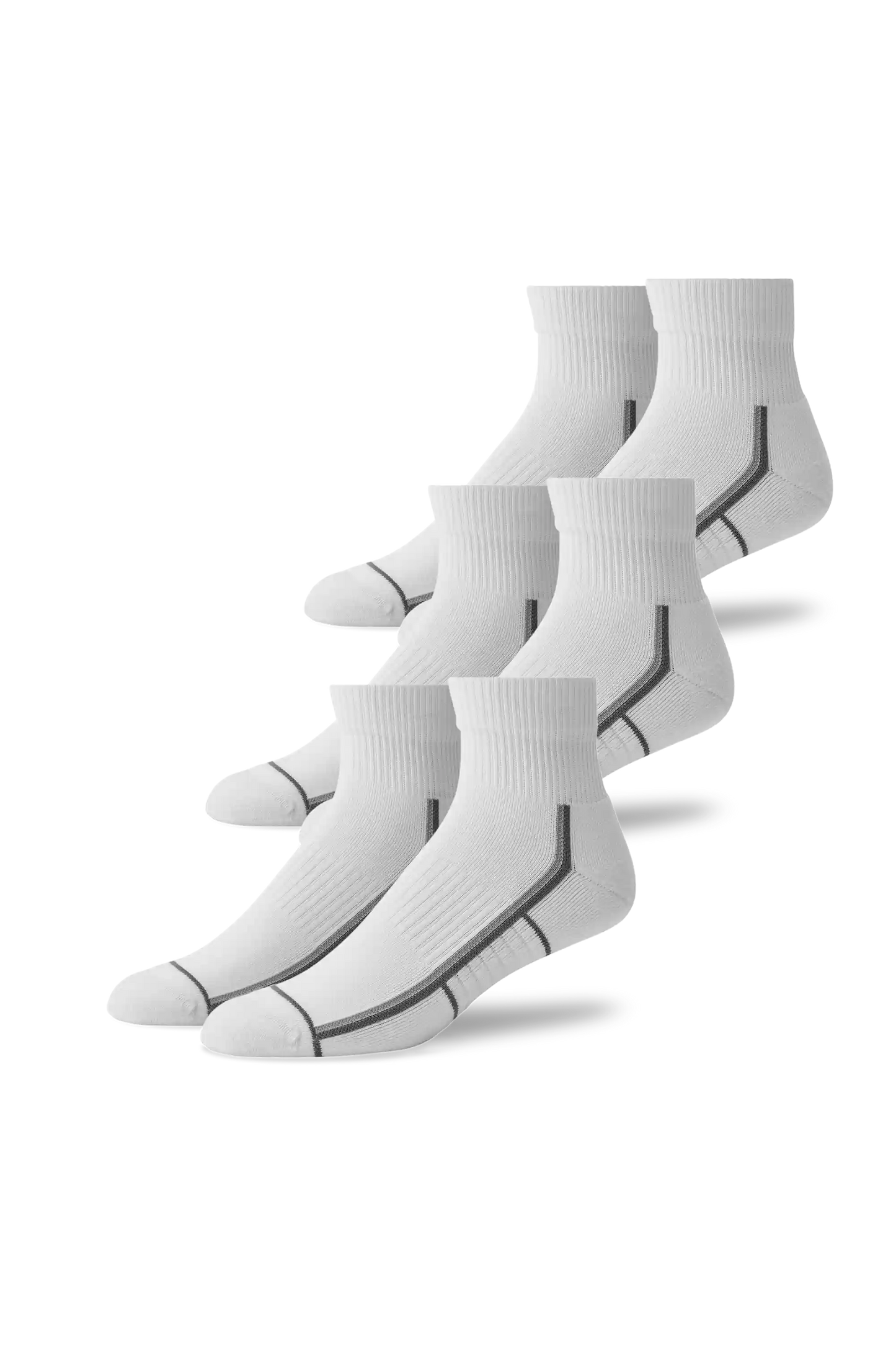 3-Pack AIRKNITˣ High Ankle Socks