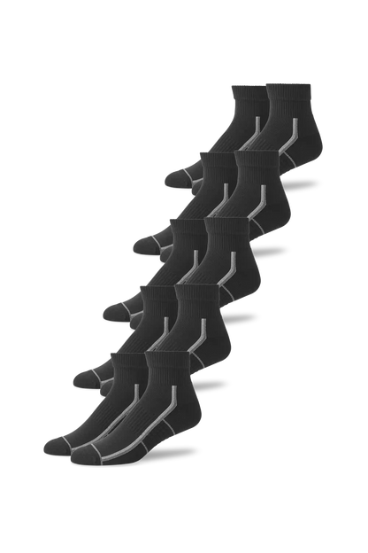 5-Pack AIRKNITˣ High Ankle Socks
