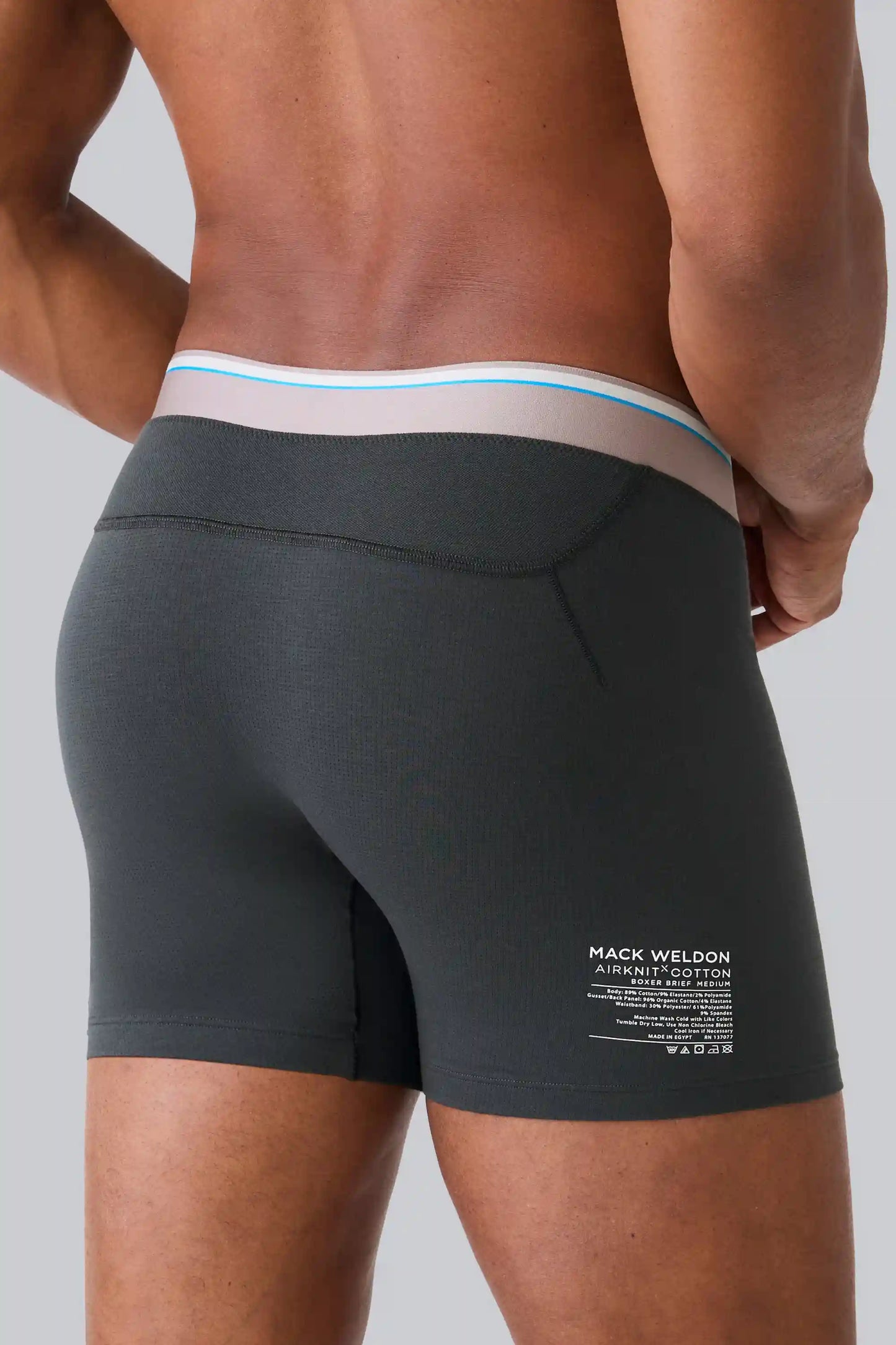 AIRKNITˣ Cotton Boxer Brief - With Fly