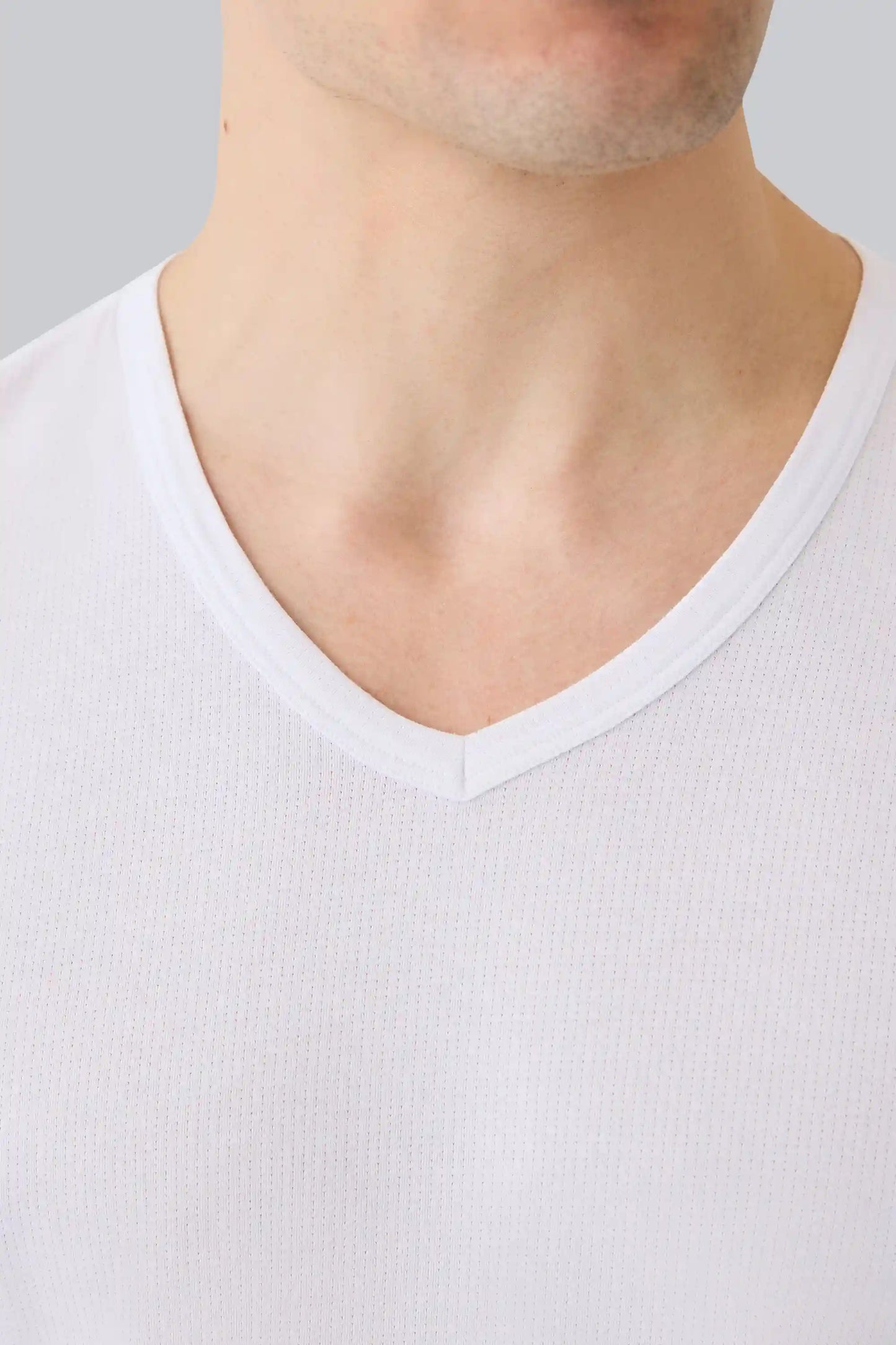 AIRKNITˣ Cotton V-Neck Undershirt