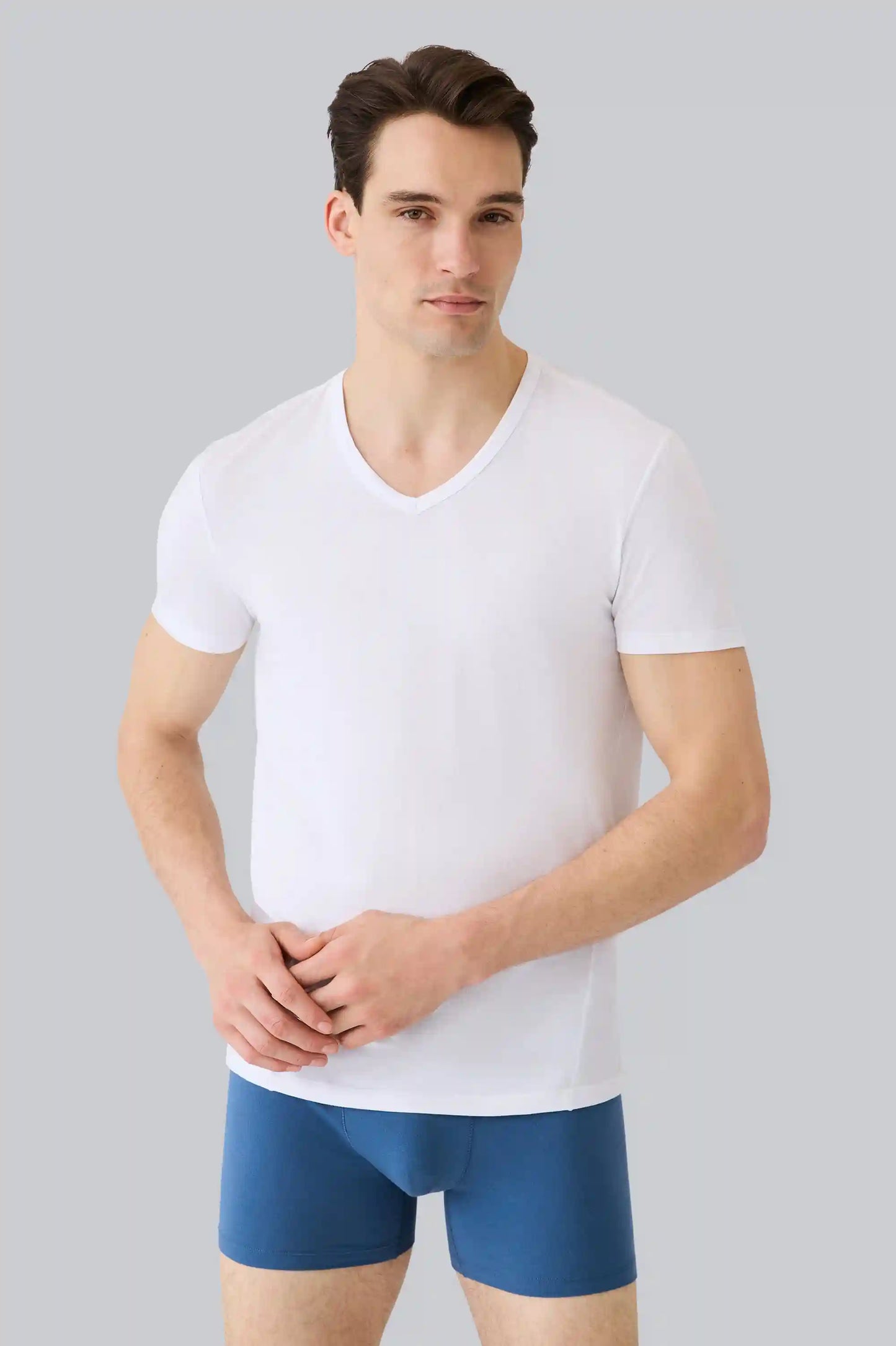 AIRKNITˣ Cotton V-Neck Undershirt