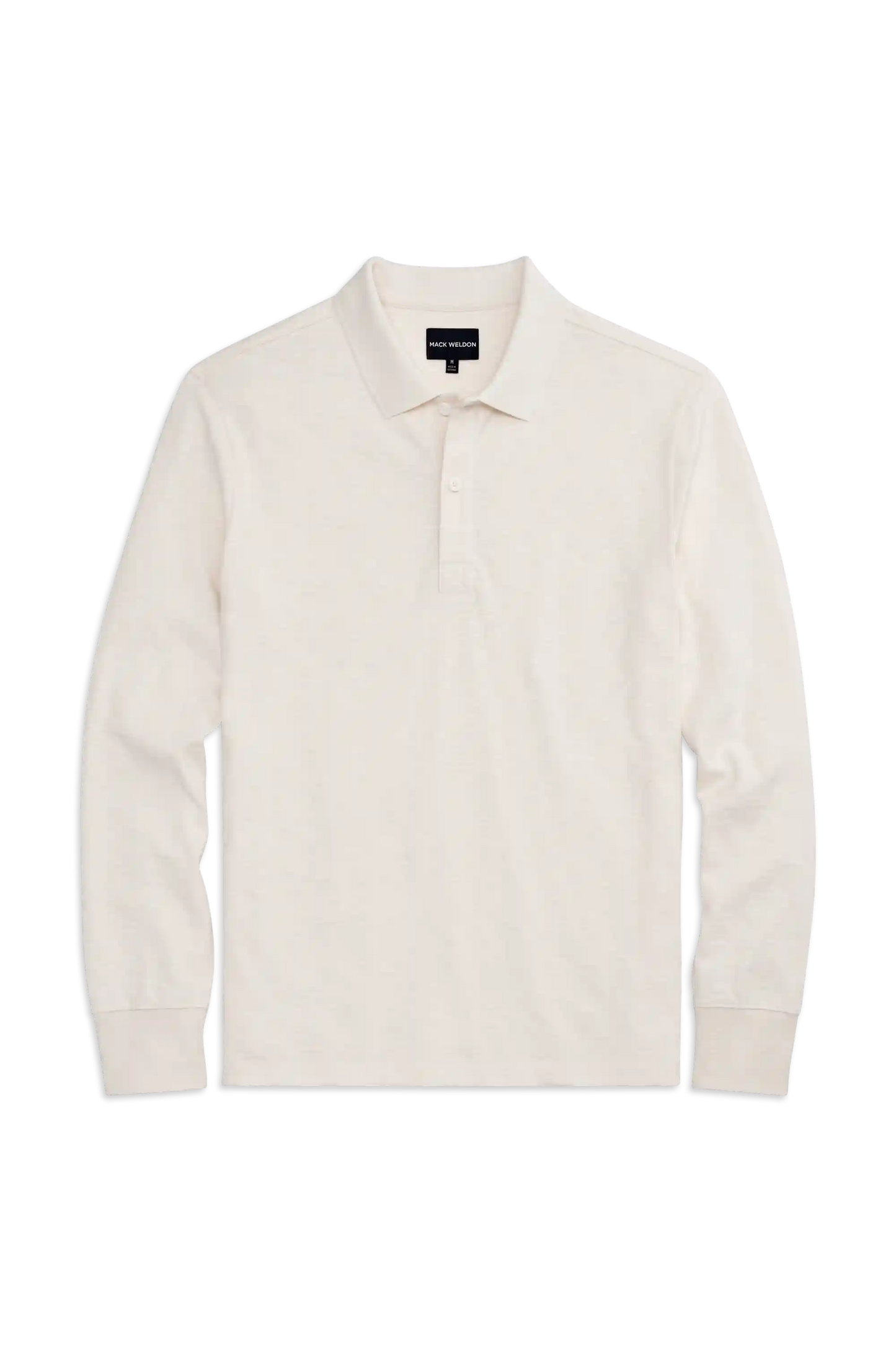 Heavyweight Slub Long Sleeve Polo