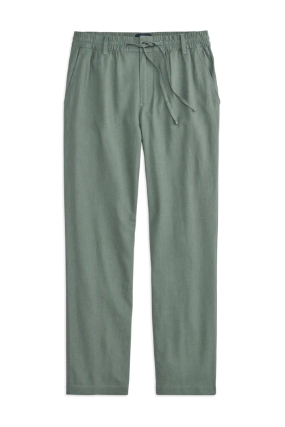 Linen Drawstring Pant
