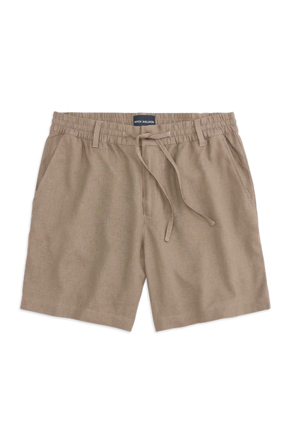 Linen Drawstring Short