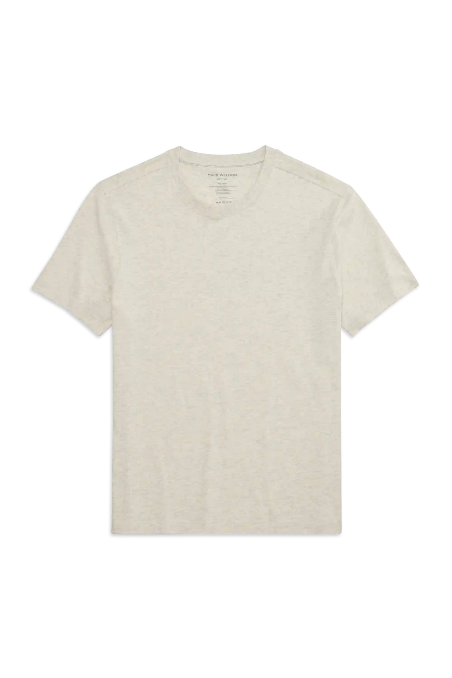 Linen Jersey Crew Neck T-Shirt