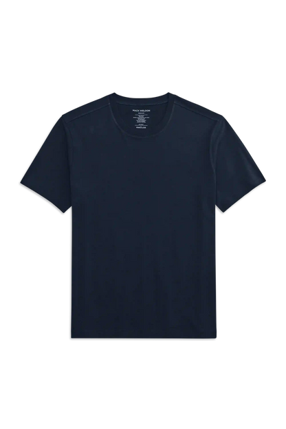 Linen Jersey Crew Neck T-Shirt