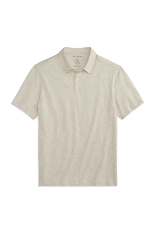 Linen Jersey Polo