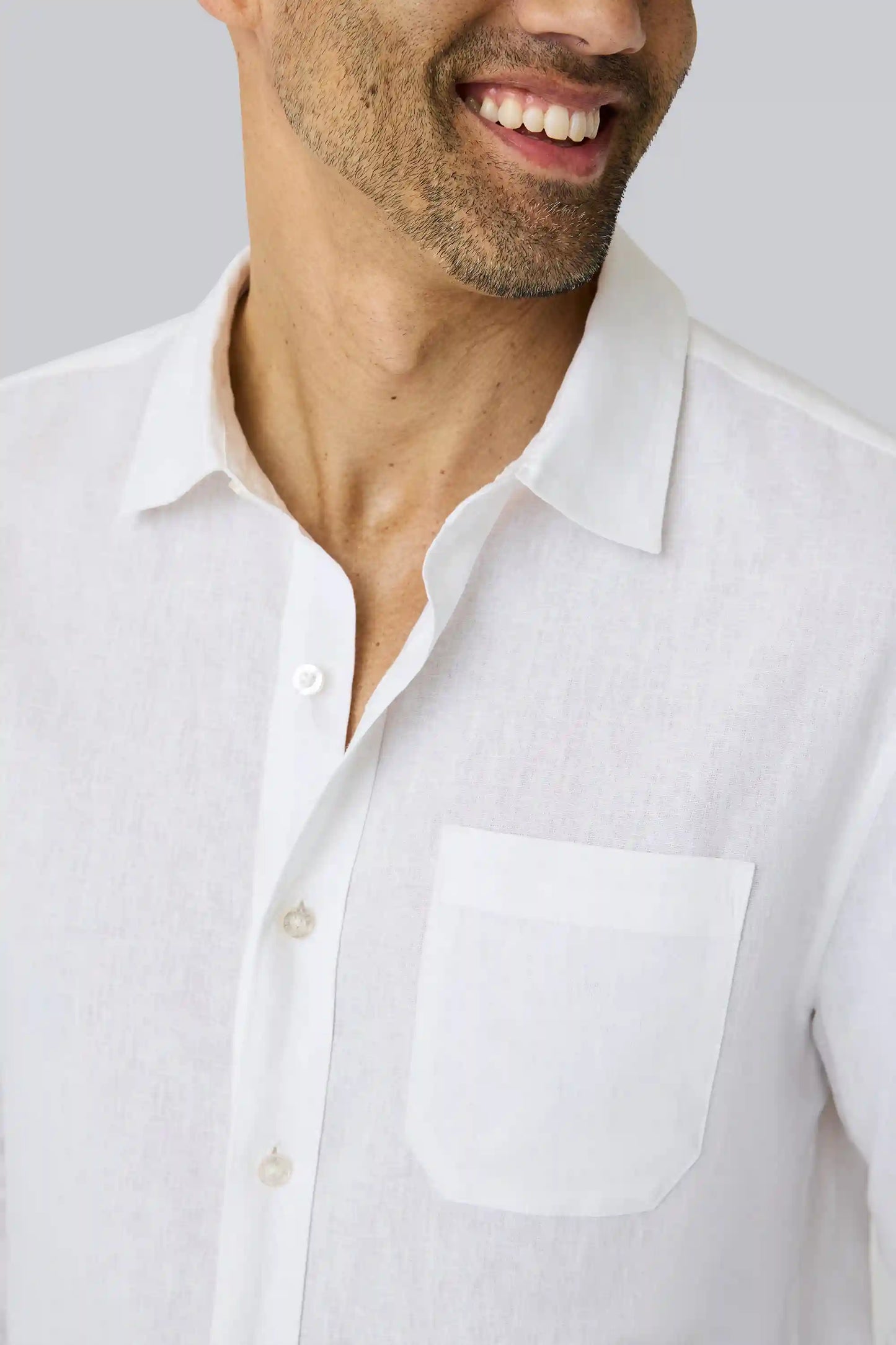 Linen Button Up