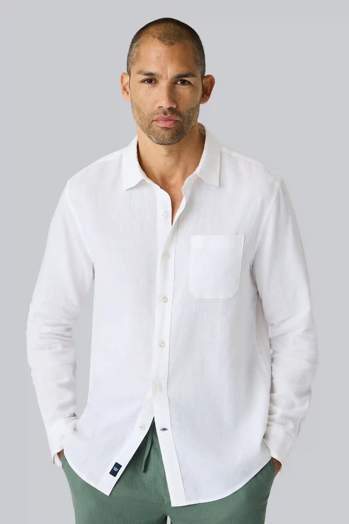 Linen Button Up