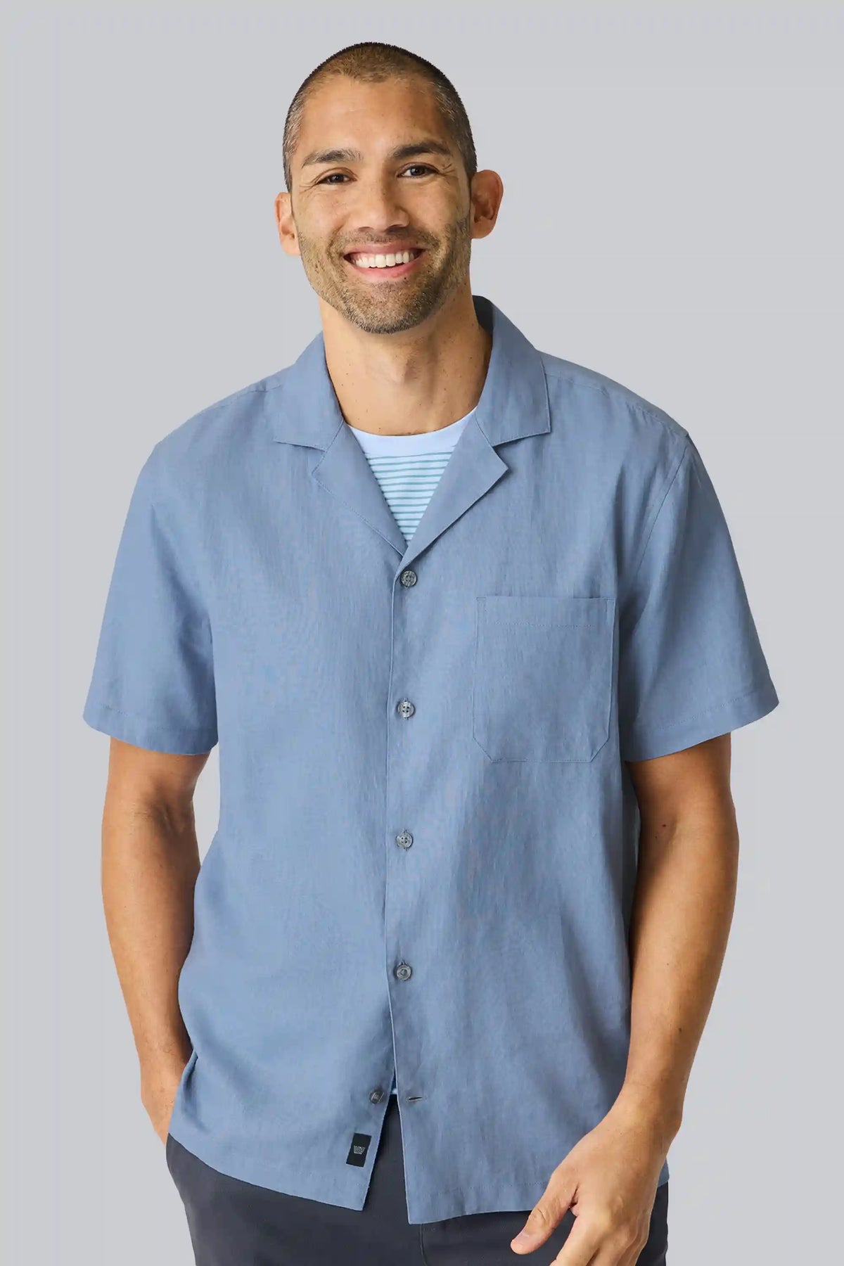Linen Camp Shirt