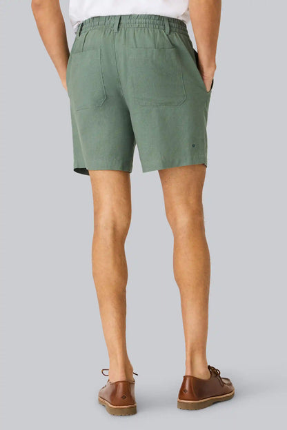 Linen Drawstring Short
