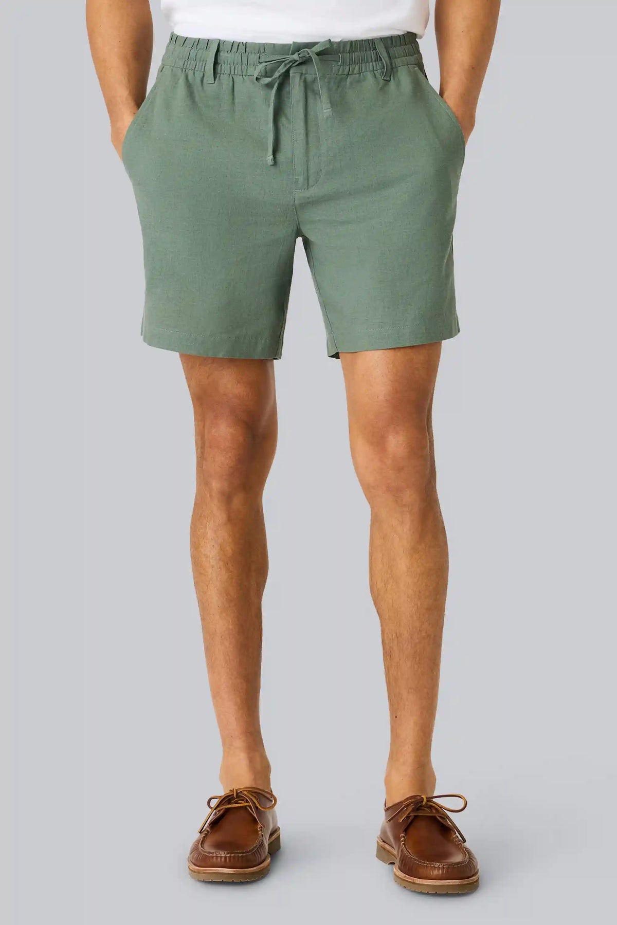 Linen Drawstring Short