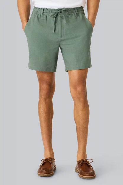 Linen Drawstring Short