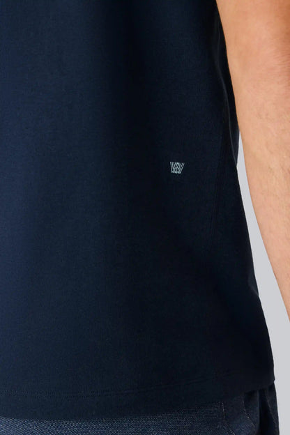 Linen Jersey Crew Neck T-Shirt