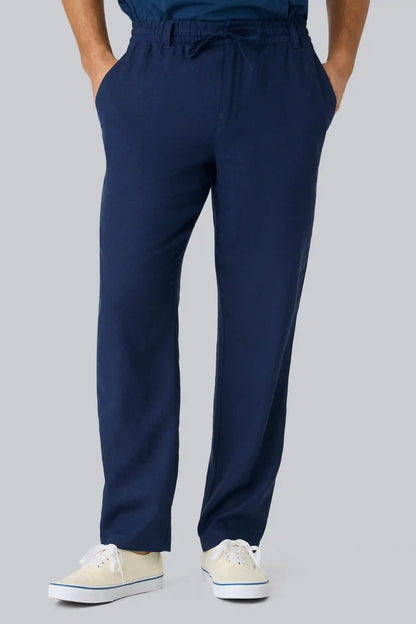 Linen Drawstring Pant