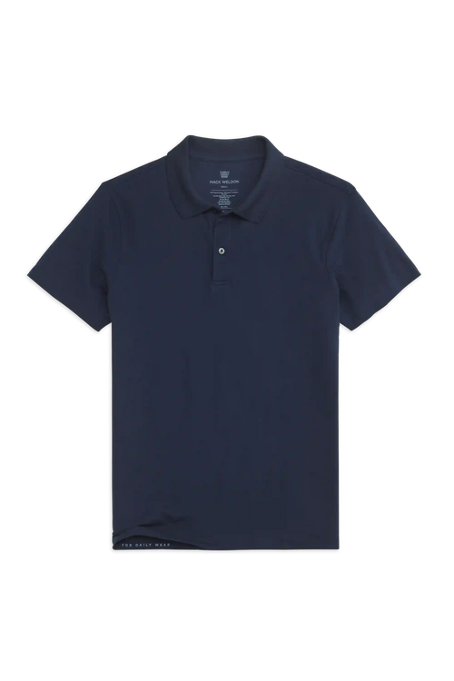 SILVER Pique Polo