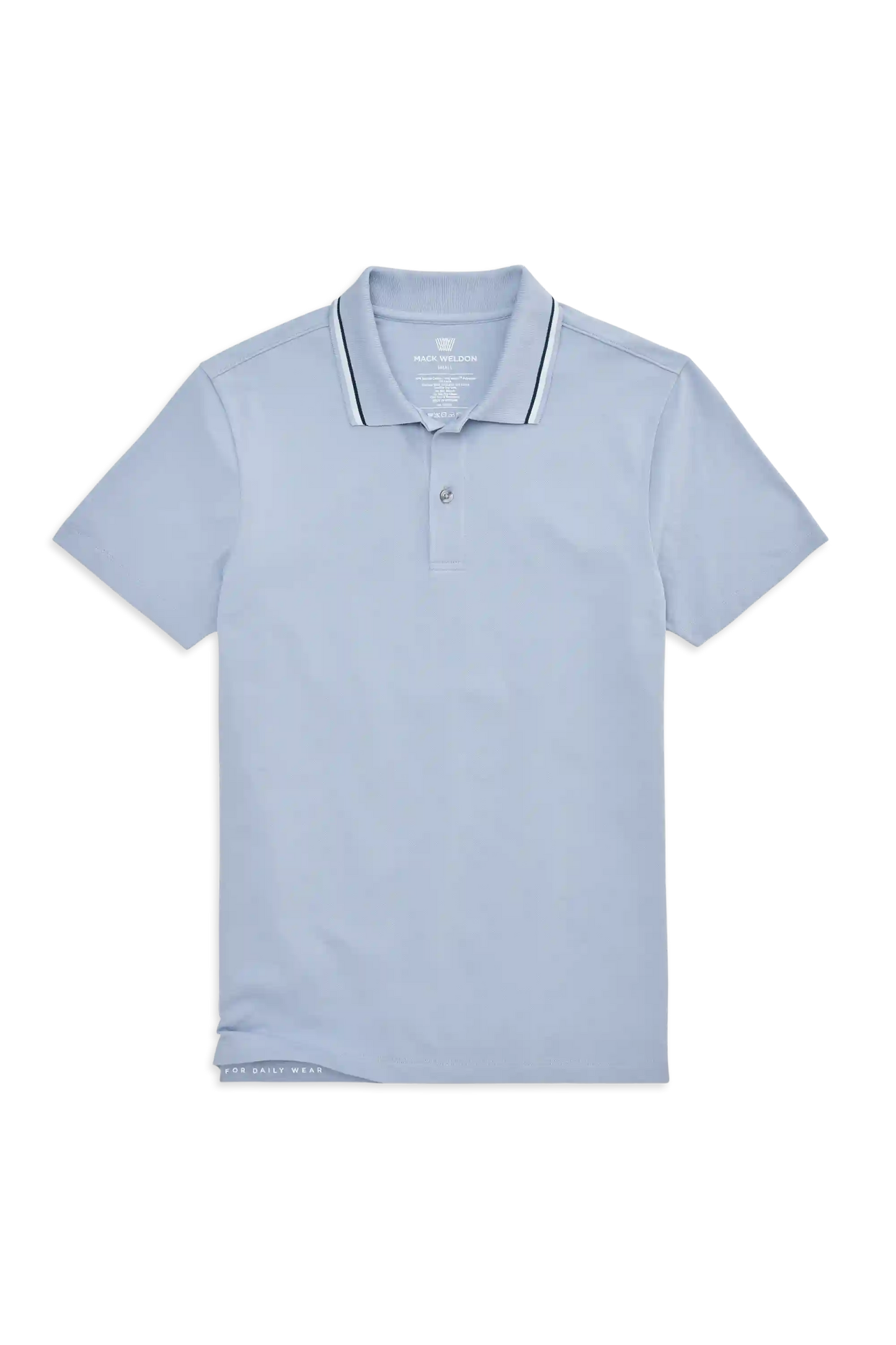 SILVER Pique Polo