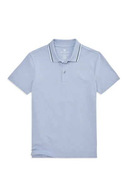 SILVER Pique Polo