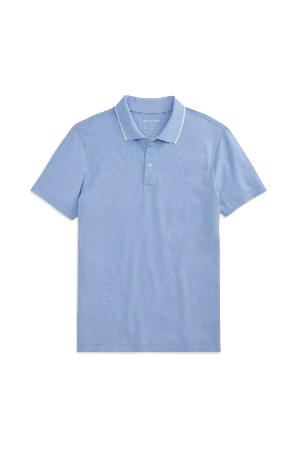 SILVER Pique Polo