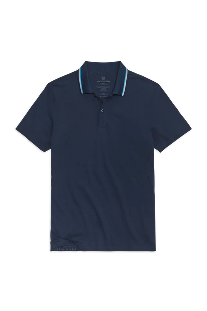 SILVER Pique Polo