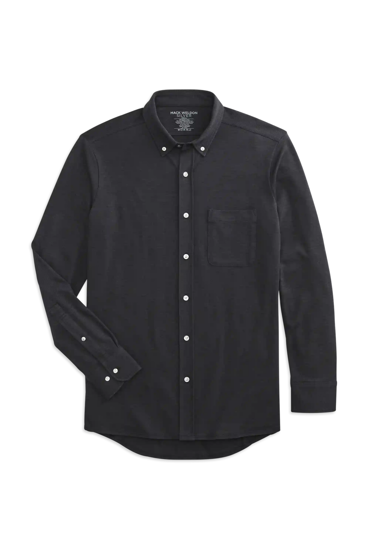 SILVER Pique Button Up