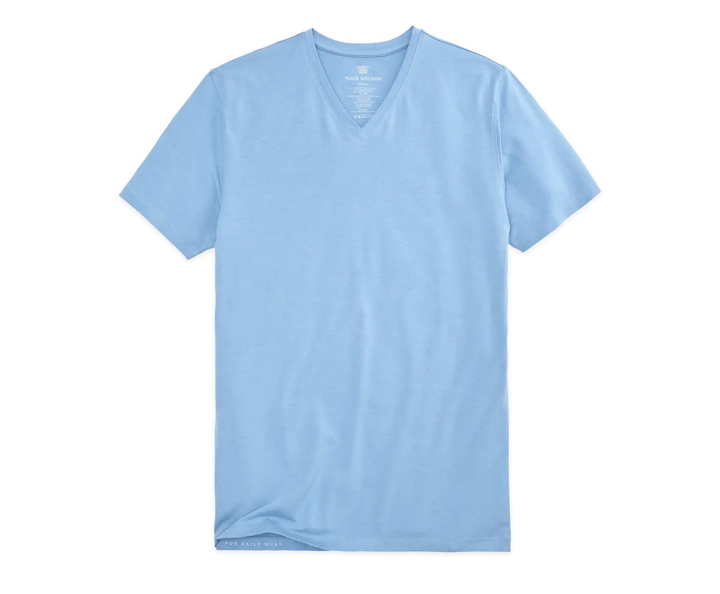 SILVER V-Neck T-Shirt