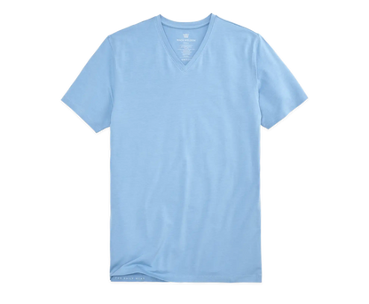 SILVER V-Neck T-Shirt