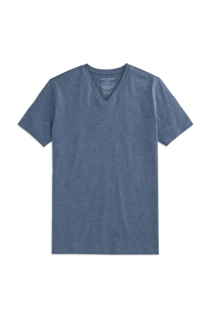 SILVER V-Neck T-Shirt