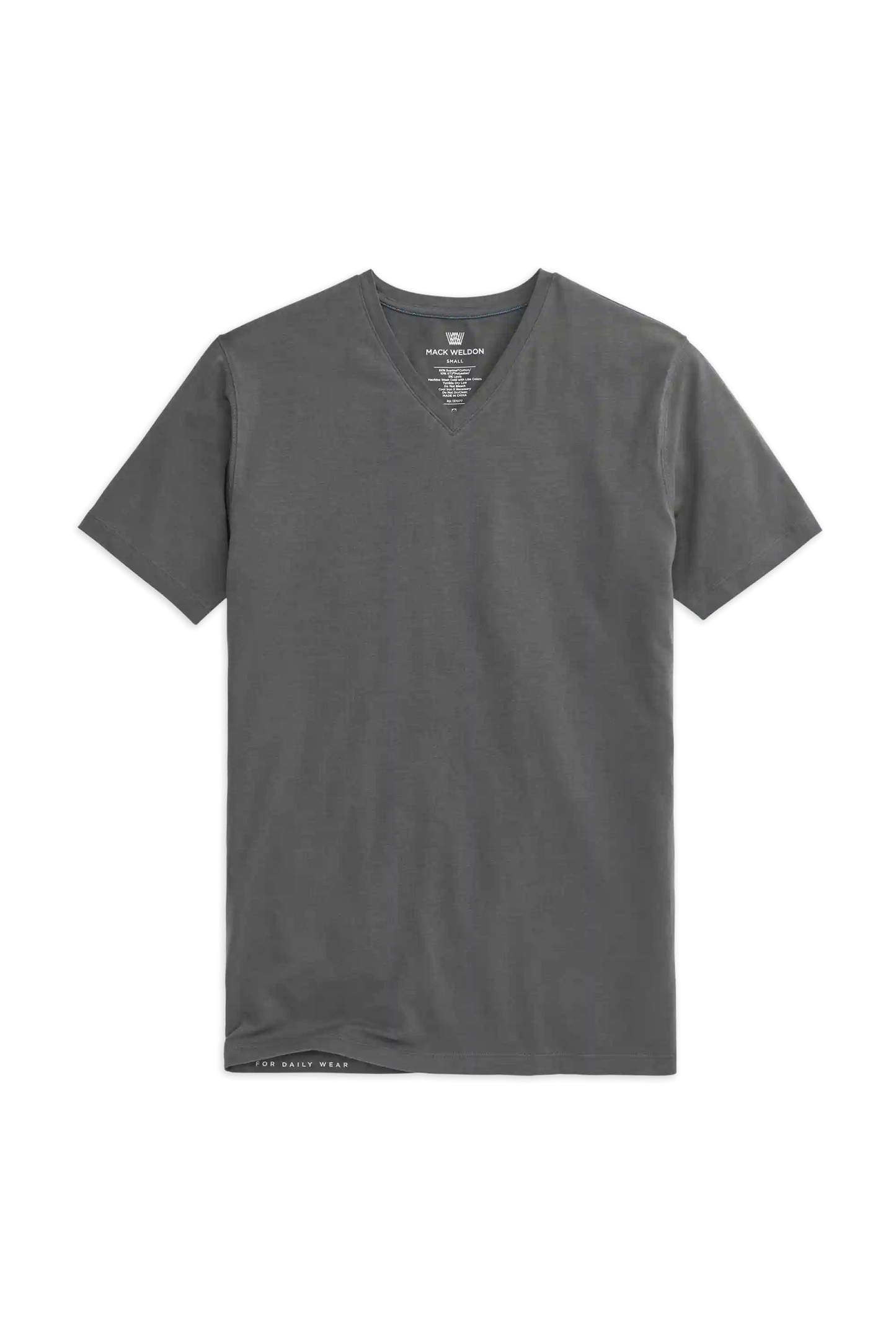 SILVER V-Neck T-Shirt