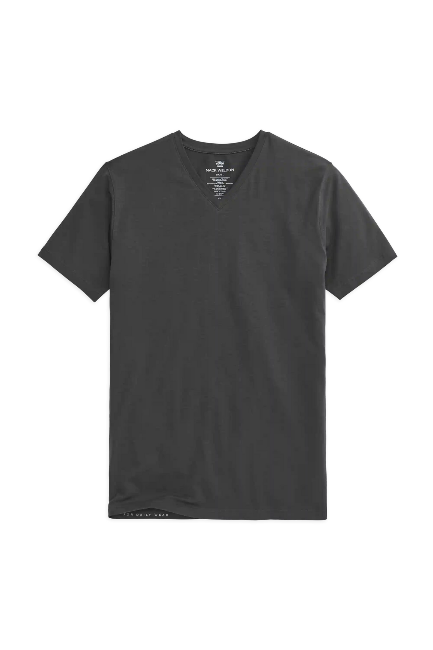 SILVER V-Neck T-Shirt