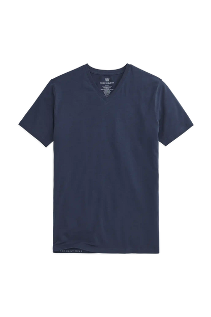 SILVER V-Neck T-Shirt