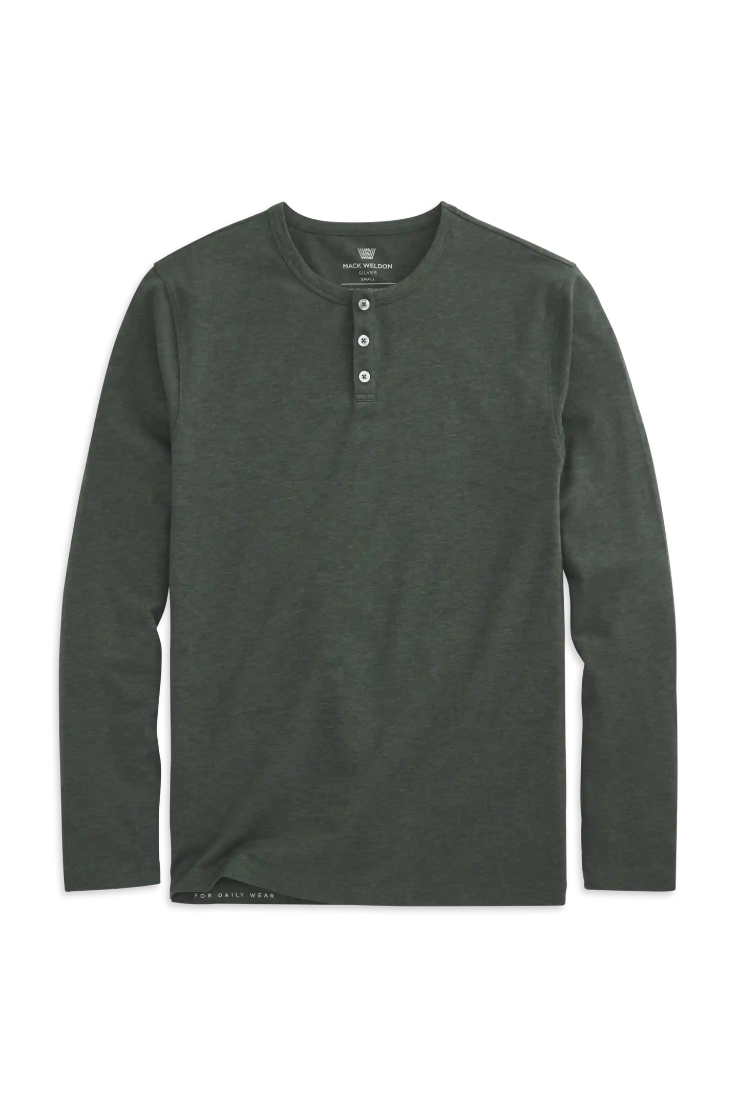 SILVER Long Sleeve Henley