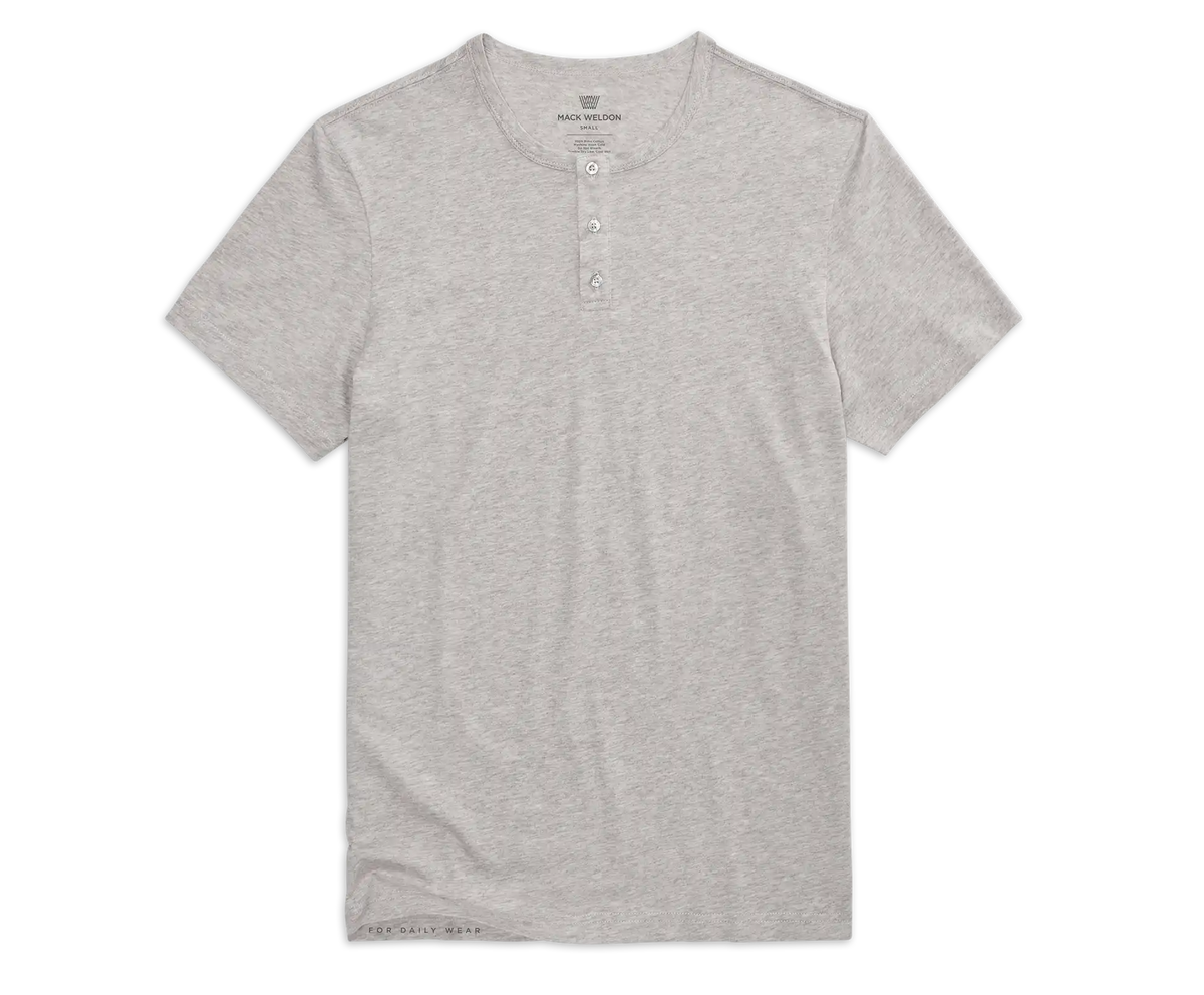 Pima Short Sleeve Henley