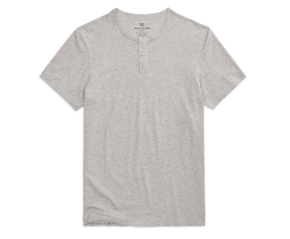 Pima Short Sleeve Henley
