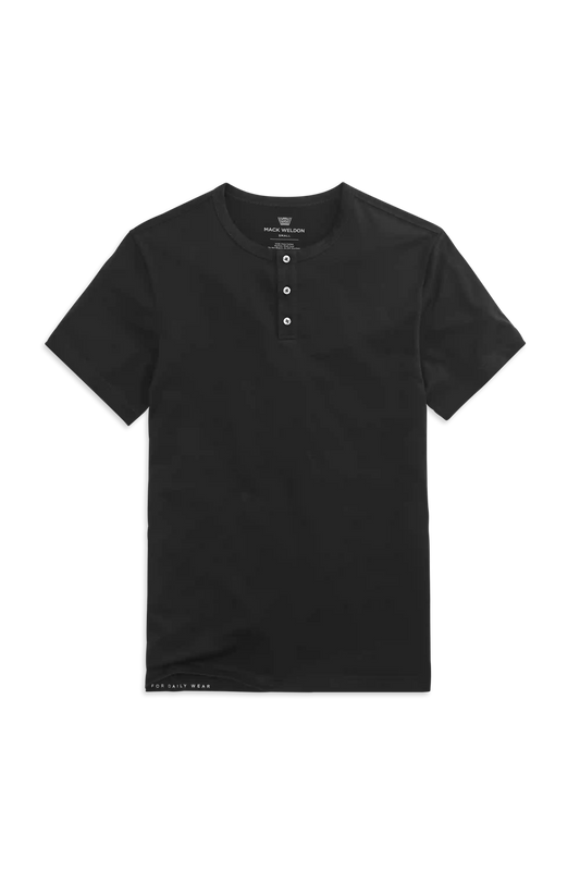 Pima Short Sleeve Henley