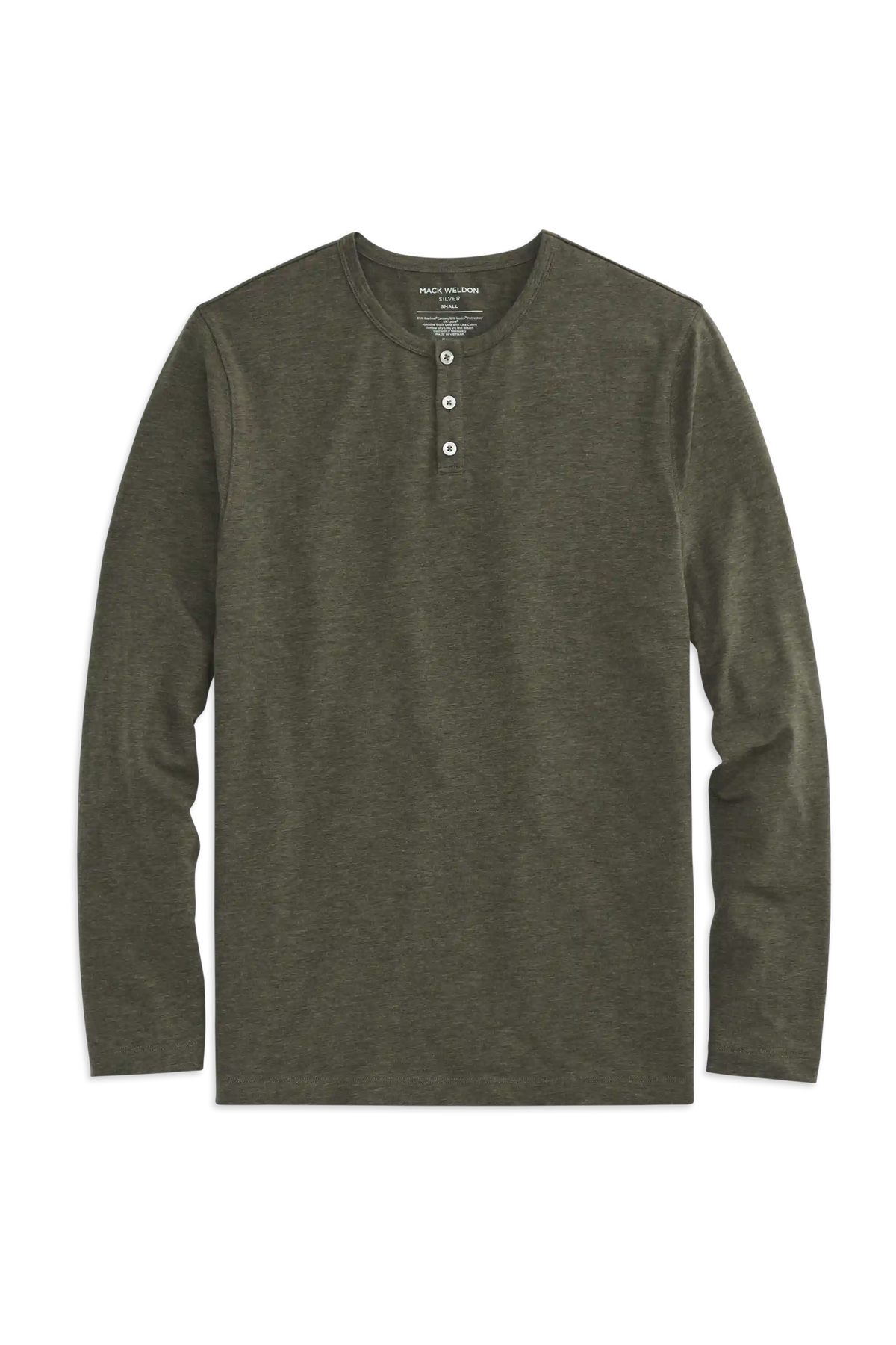 SILVER Long Sleeve Henley