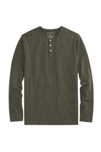 SILVER Long Sleeve Henley