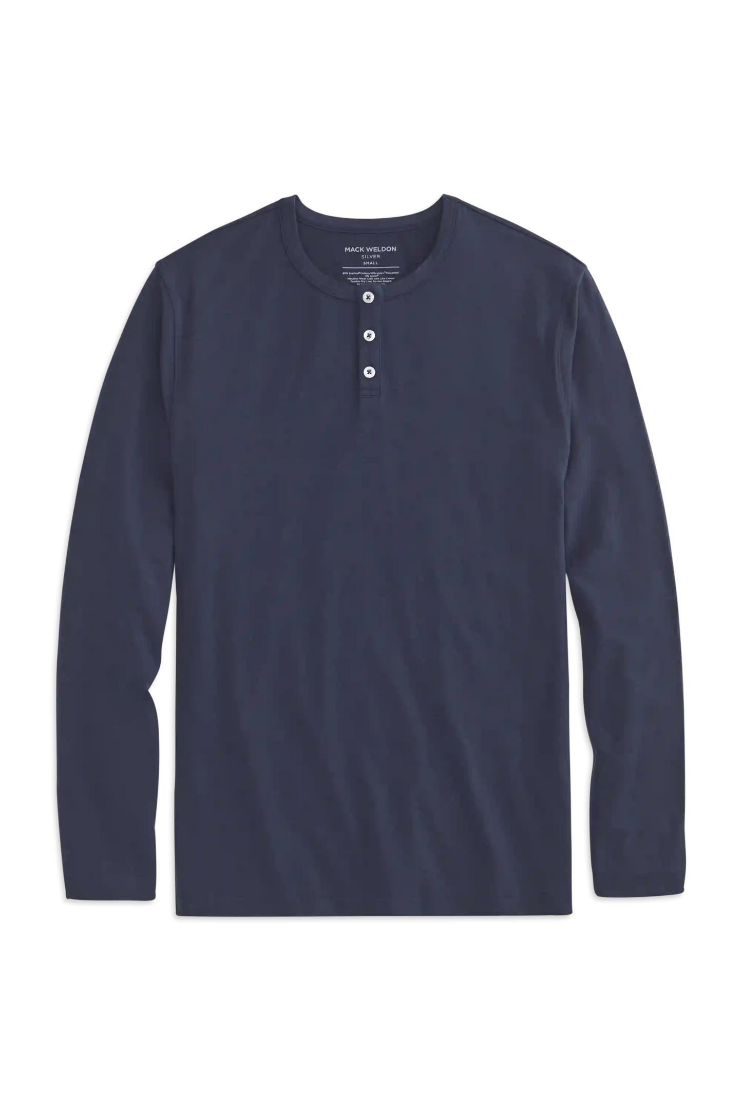 SILVER Long Sleeve Henley
