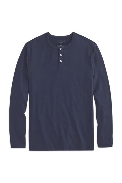SILVER Long Sleeve Henley