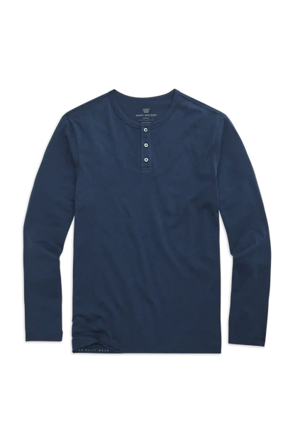 Pima Long Sleeve Henley