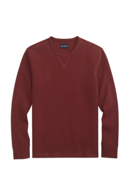 WARMKNIT Waffle Long Sleeve Crew