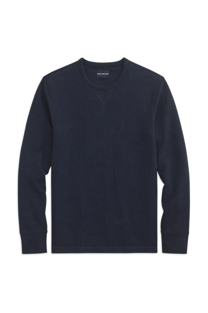 WARMKNIT Waffle Long Sleeve Crew